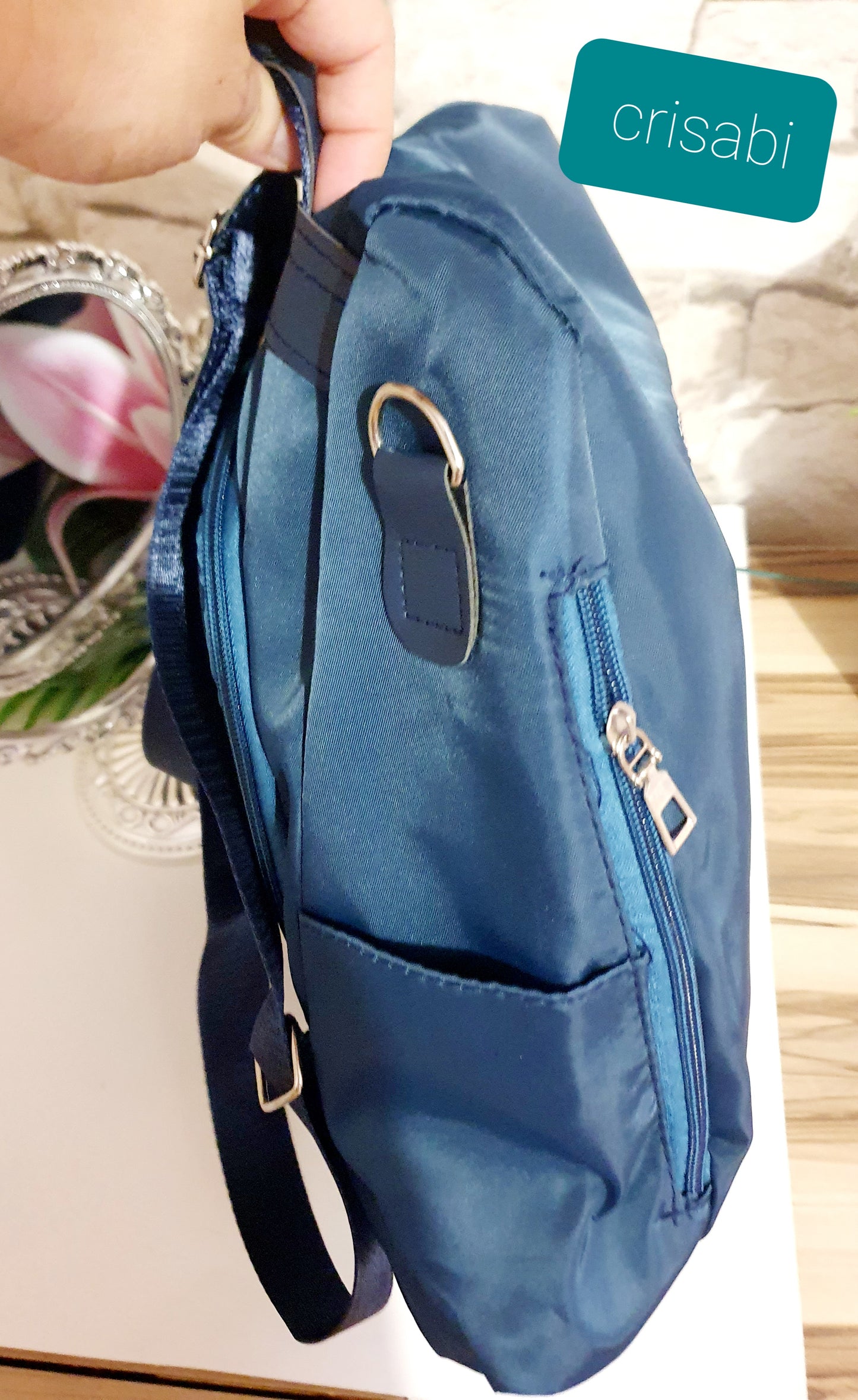 Rucksack Geschenkpack mit Spiegel Haarbürste Haargummis