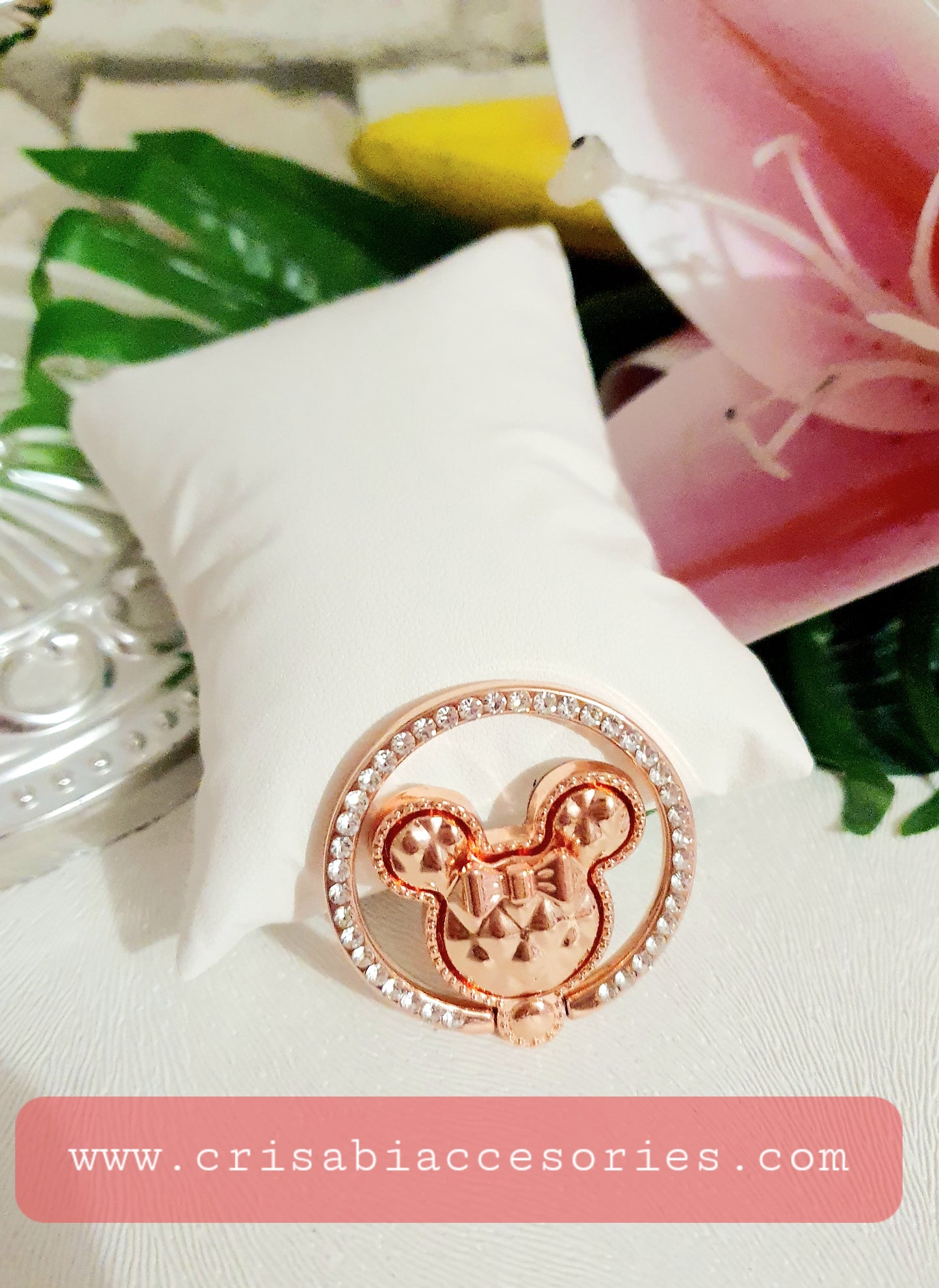 Handy Ringhalter Desktop Fingerring Minnie Mouse Verschidenen Farben