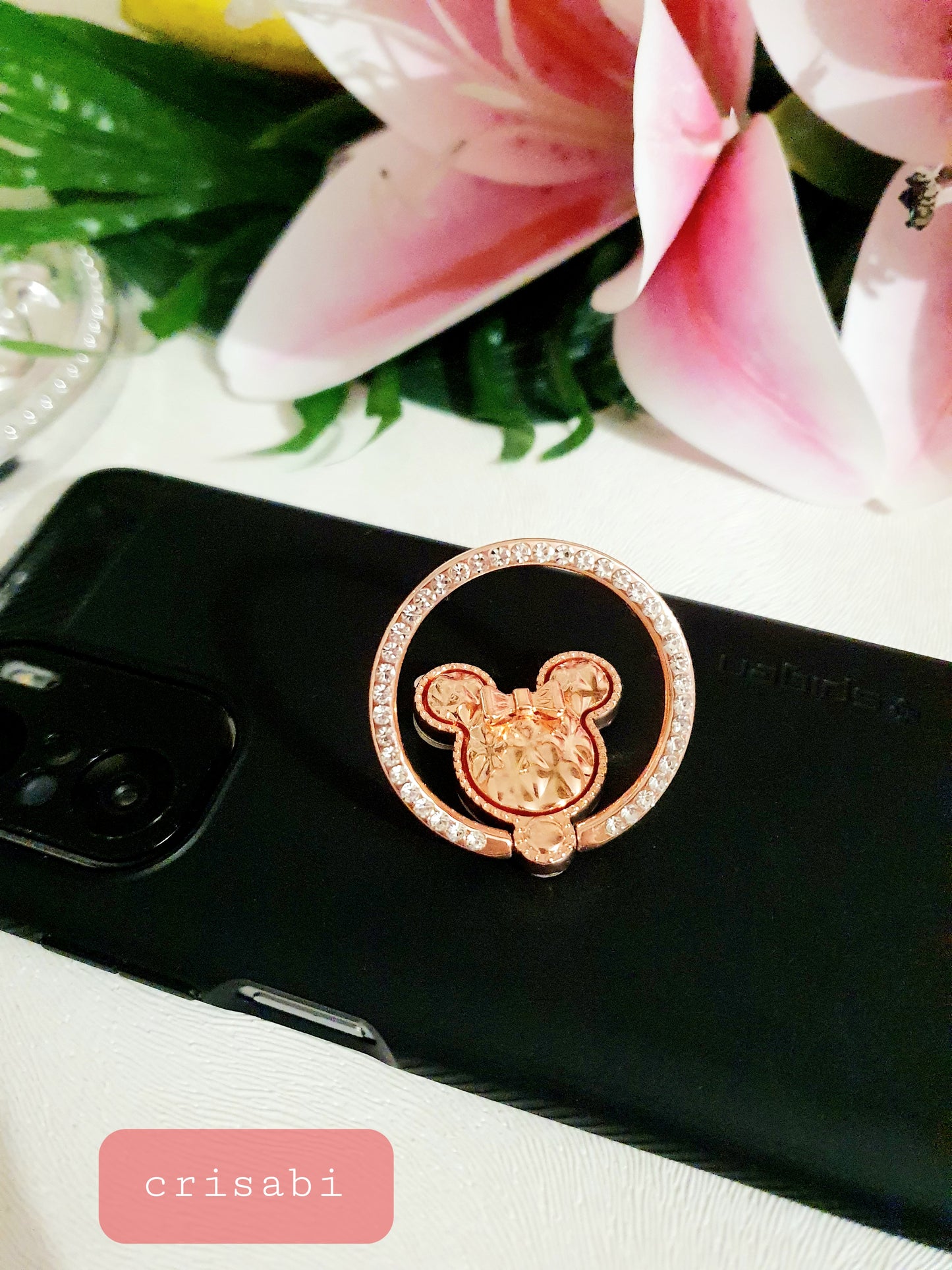 Handy Ringhalter Desktop Fingerring Minnie Mouse Verschidenen Farben